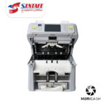 ماكينة عد النقود وكشف التزوير اليابانية MORICASH 1+1 Pocket Banknote Counter - الصورة 4